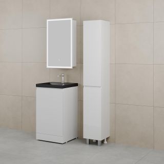 Тумба под раковину Style Line Батлер СС-00002488 50 см белый глянец